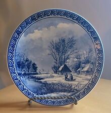 Blue Delft Plate, Original 